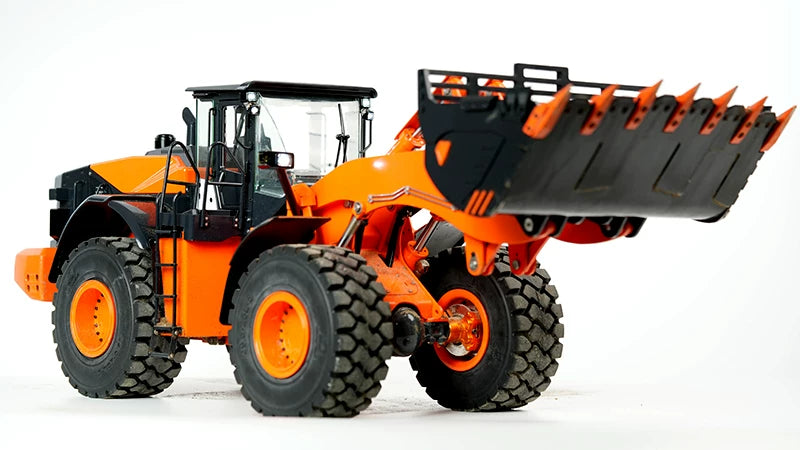 JDMODEL JDM-198 1/14 Remote Control Hydraulic Loader ZW370 LOADER with light sound RT