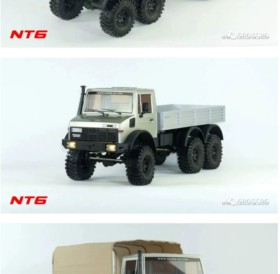 CROSSRC EMO NT6 1/10 Unimog 6X6 RC TRUCK RTR
