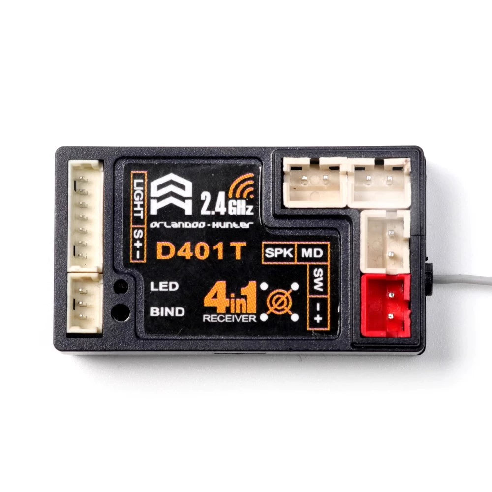 Orlando Hunter D4L Remote Control 2.4G Integrated Light Group Sound Group ESC 4-in-1 Receiver