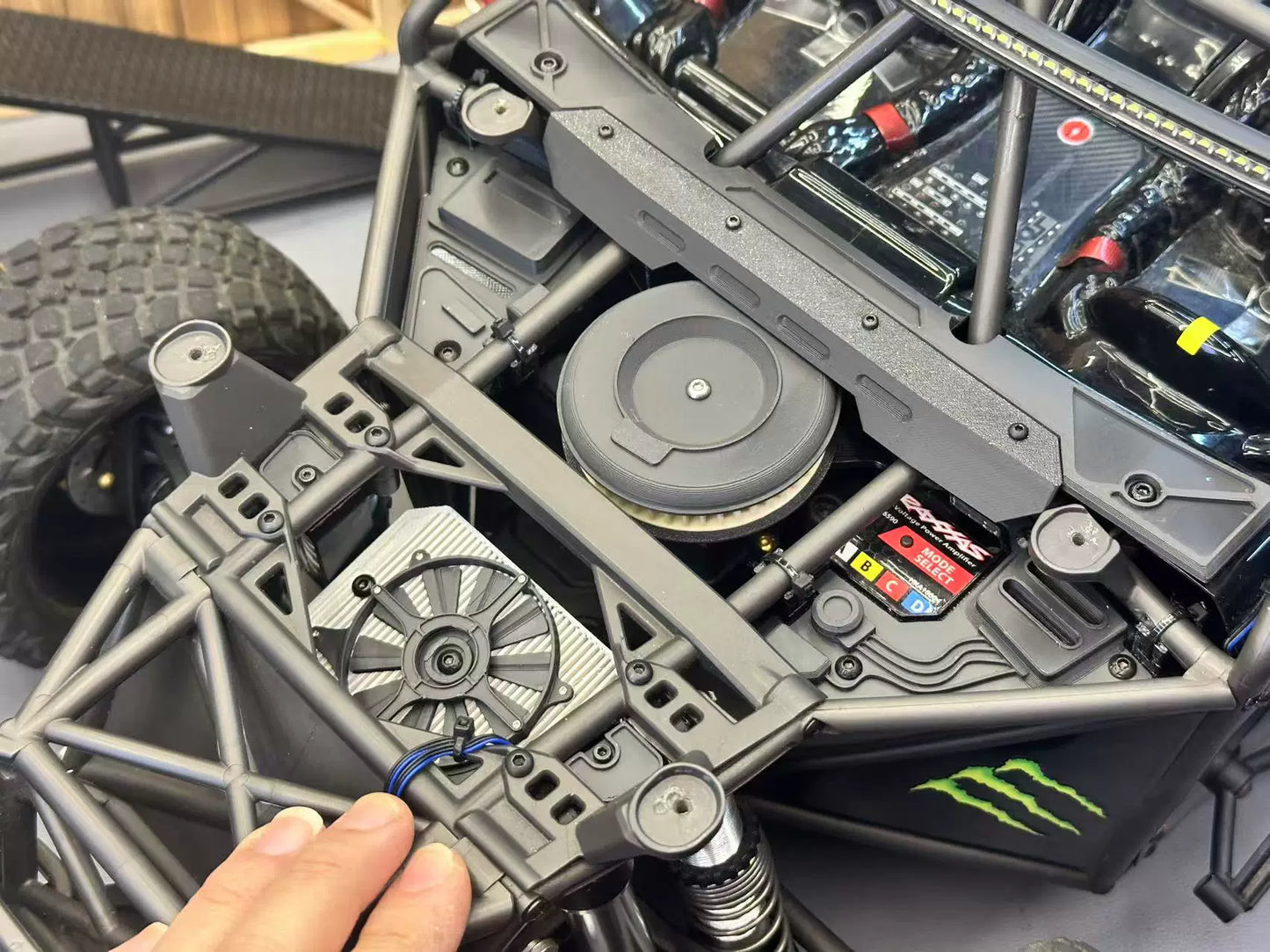 1/7 Trx4 UDR Rc Car 3d Printing Water Tank Intake Windshield