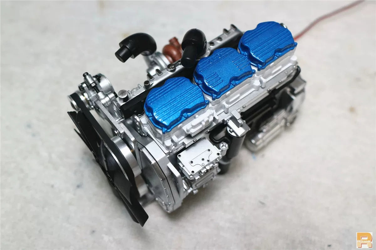 CROSSRC TC6 C12 1/12 Rc Car Engine Plastic Model Unpainted KIT CS-97400730