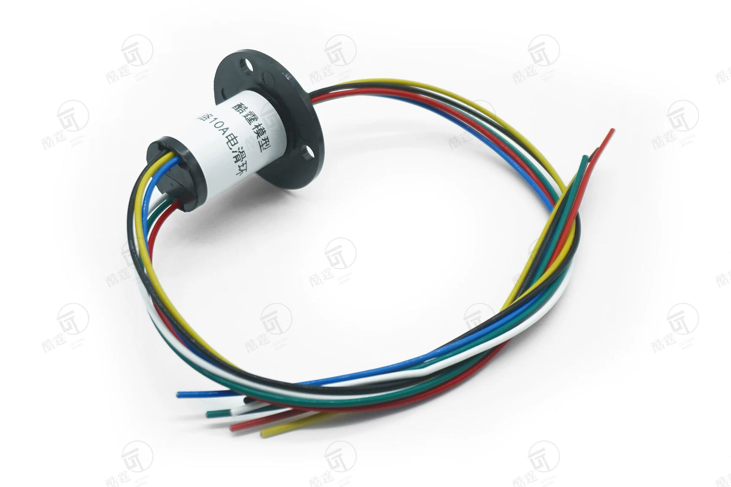 Cut Model 1/14 Rc Hydraulic Excavator 914/920 Rotary Special Electric Slip Ring 6 Road 10A