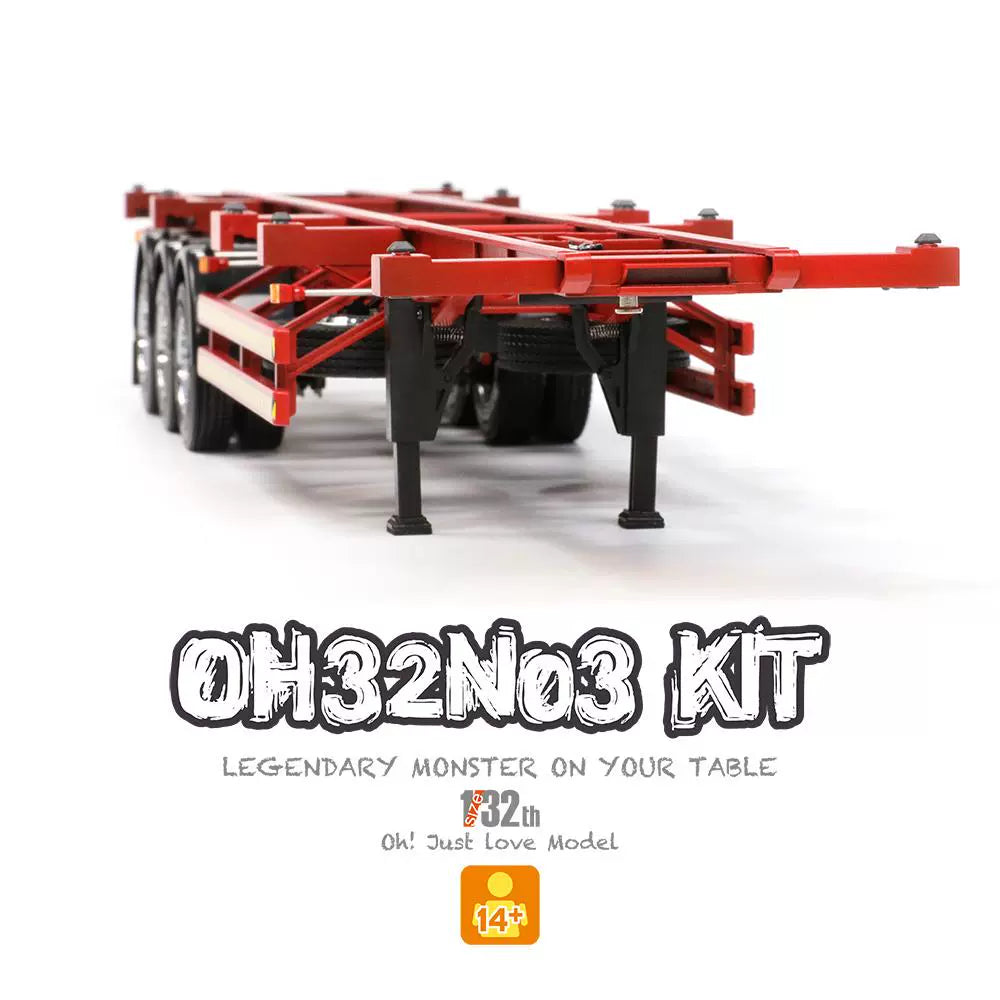 Orlandoo Hunter 1/32 N03 Container Skelett Anhänger Kunststoff Modell KIT