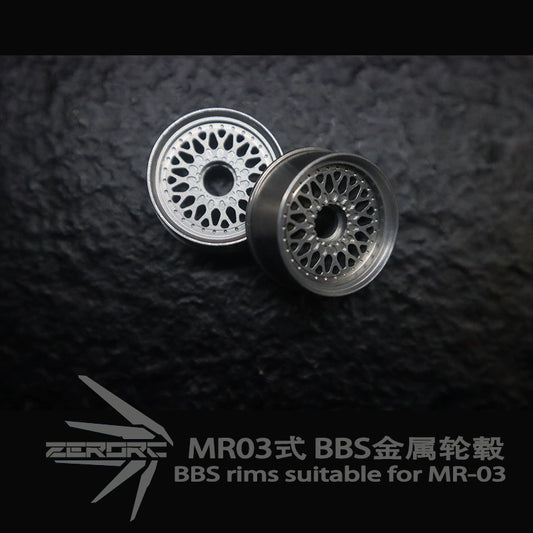 Zerorc Rw00s 1/24 RC Drift Car MR03 BBS 22mm Metal Wheels