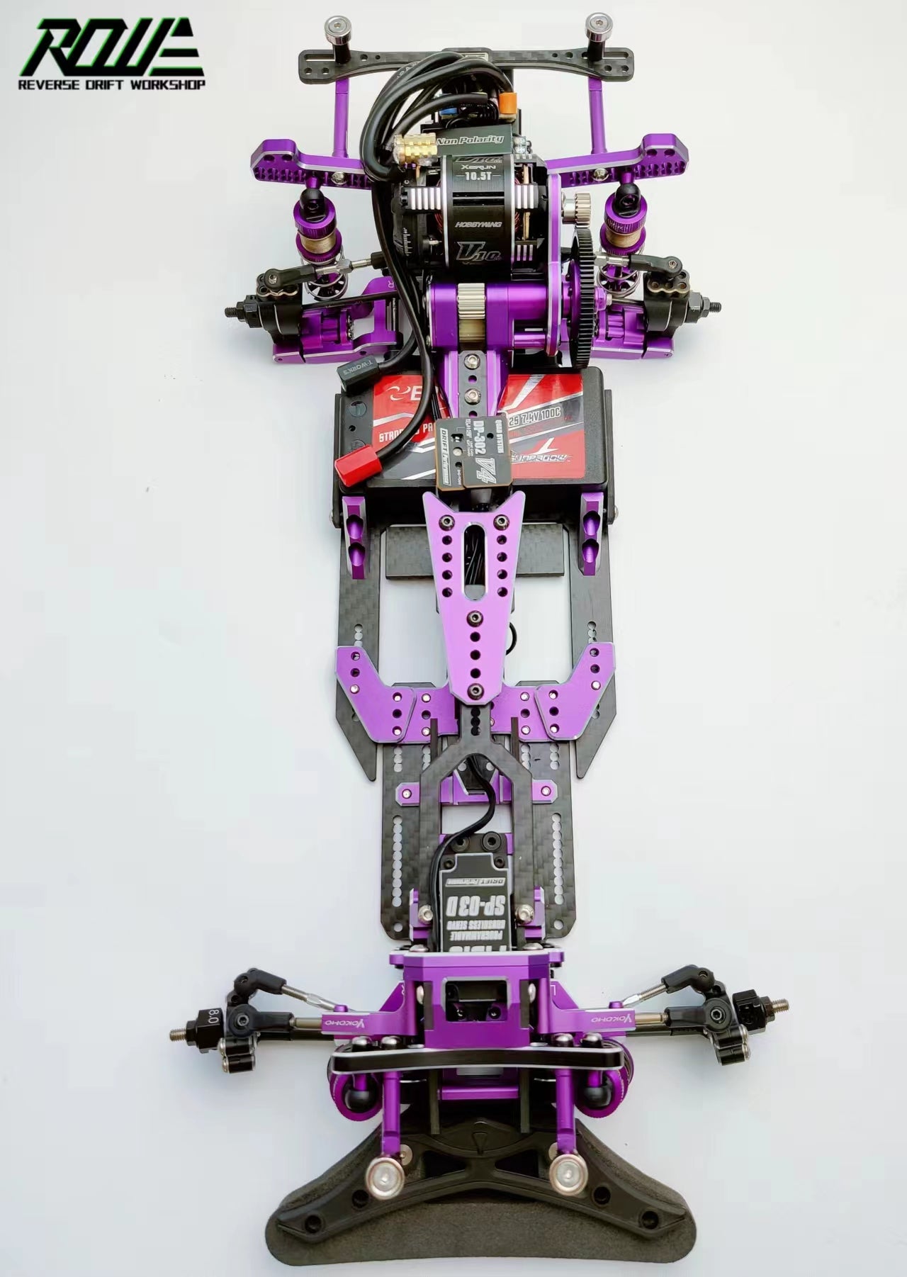 RHINO RACING YOKOMO YD2 1/10 Rc Drift Car Aluminum Alloy Op Parts