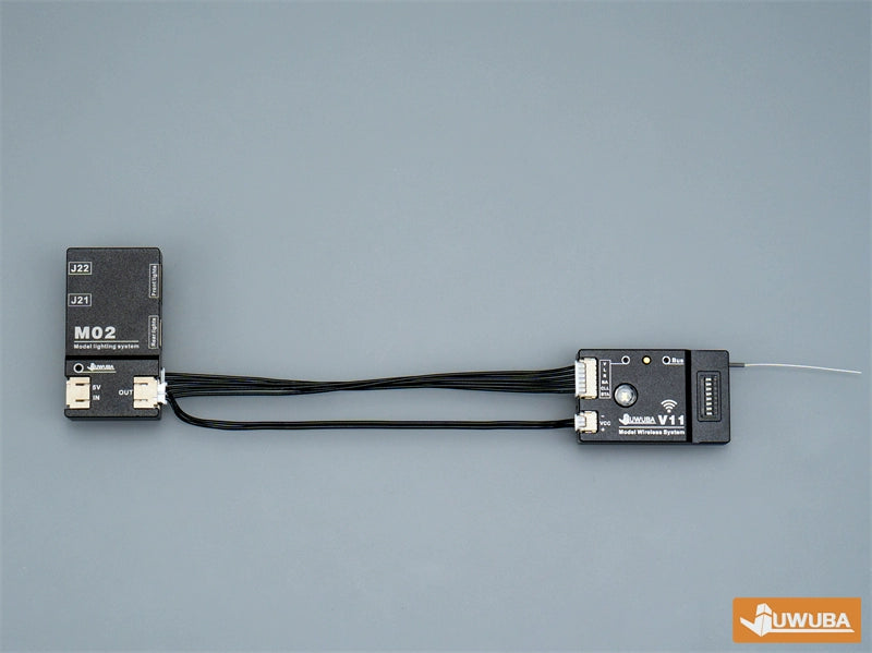 JWB TAMIYA 1/14 RC TRACTOR DTX-V11 DRX-V11 Wireless Light Control System