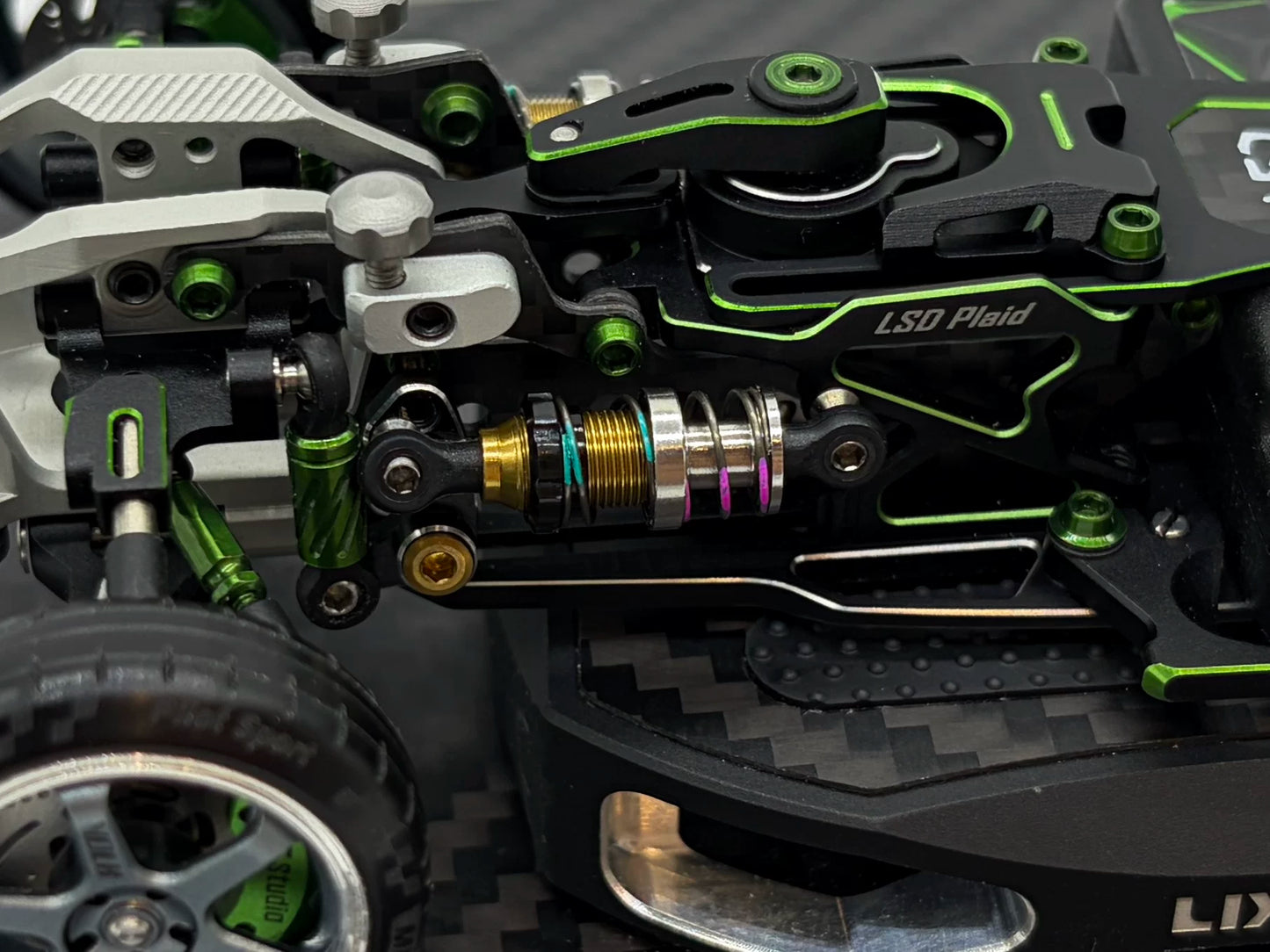 LS Studio LSDP/NLSD/LSD 1/24 Rc Drift Car Universal Shock Absorber Segmented Spring