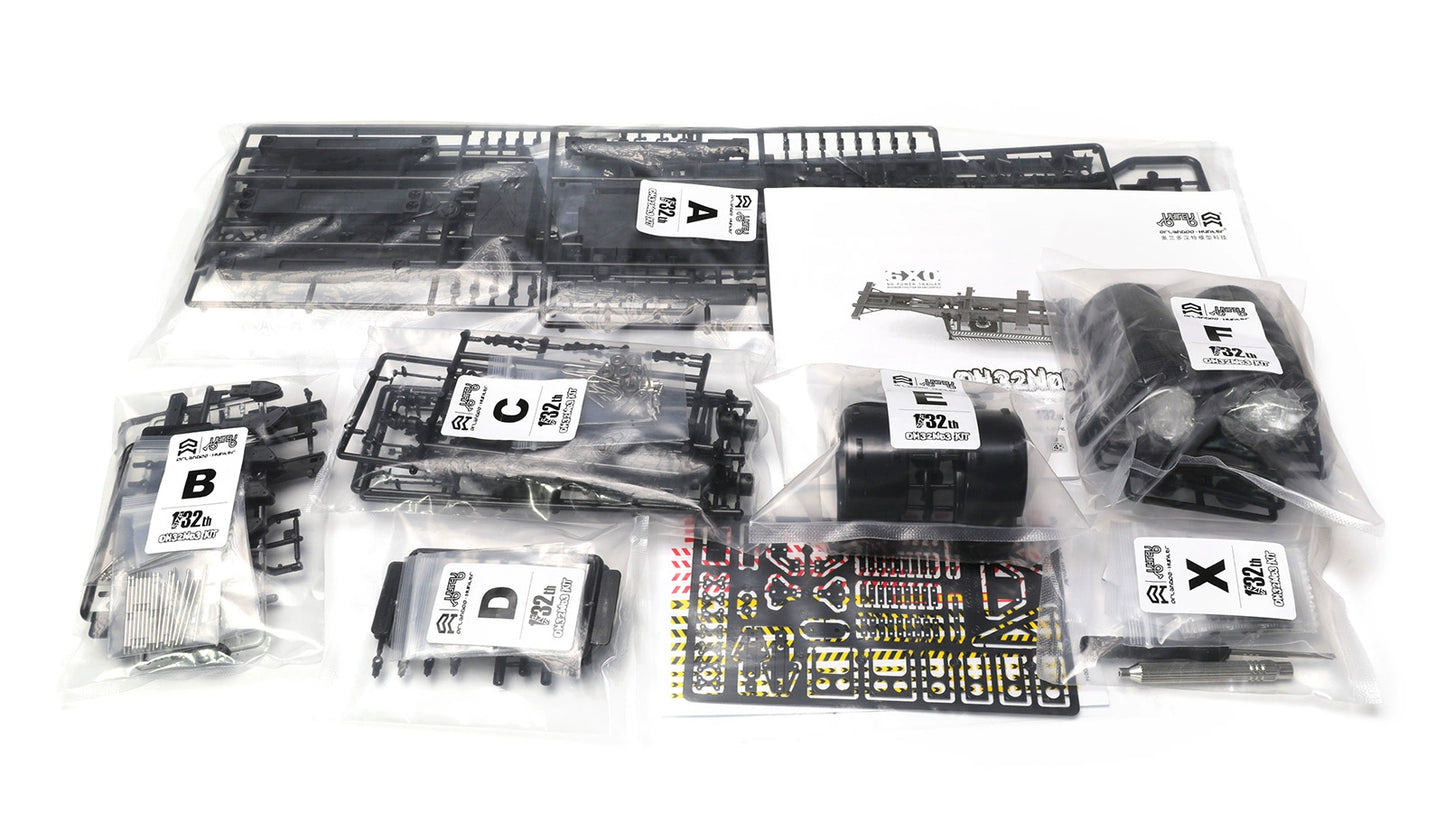 Orlandoo Hunter 1/32 N03 Container Skelett Anhänger Kunststoff Modell KIT