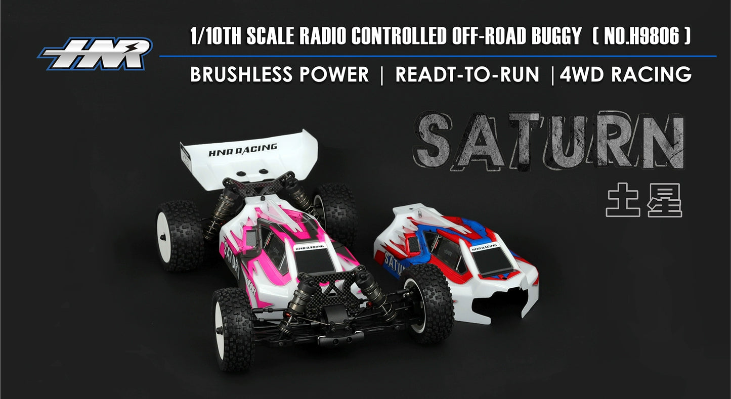 HNR H9806 SATURN 4wd Brushless 1/10 Rc Car Kit RTR