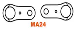 CAPO SIXER1 1/6 Jimney, Samurai Rc Car Frame Parts _S -MA