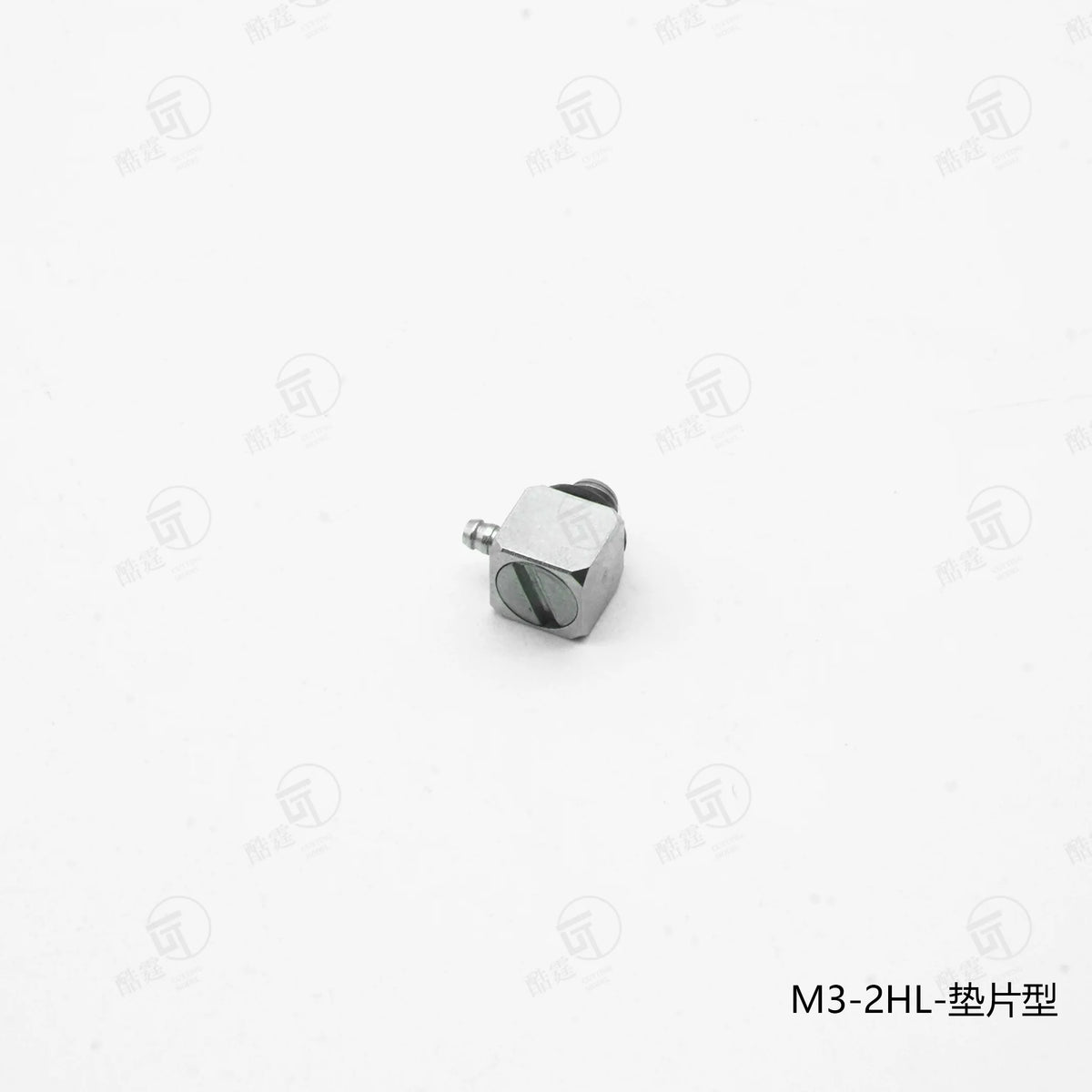 10Pcs 1/14 Rc Hydraulic Excavator Stainless Steel Connector M3-3 M3-2 Bending Nozzle Straight Nozzle