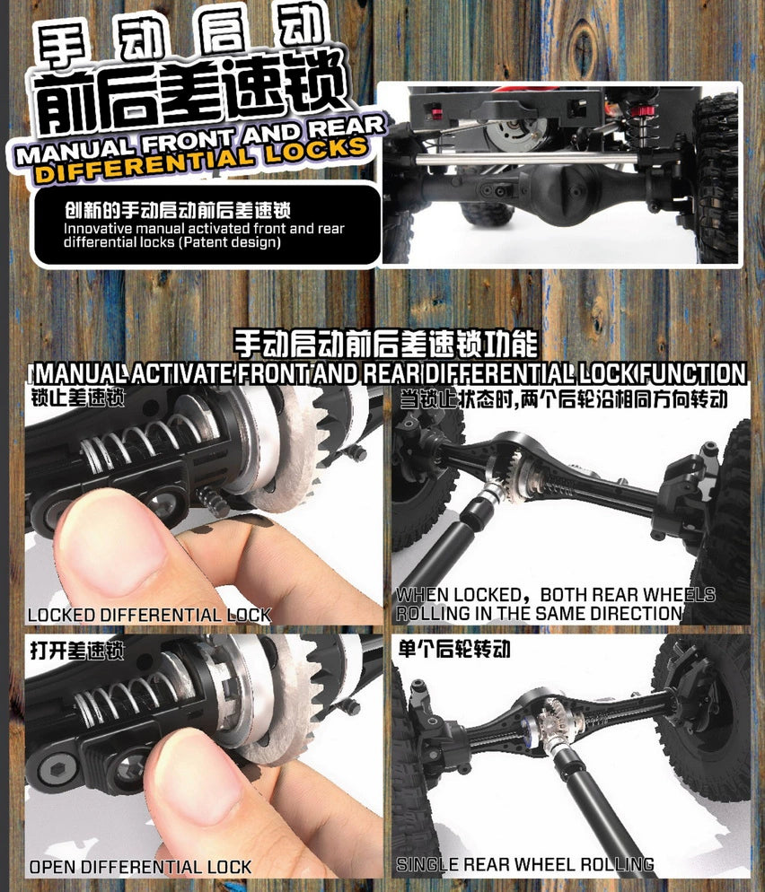 YIKONG YK41012 1/10 LCG RC CAR RTR