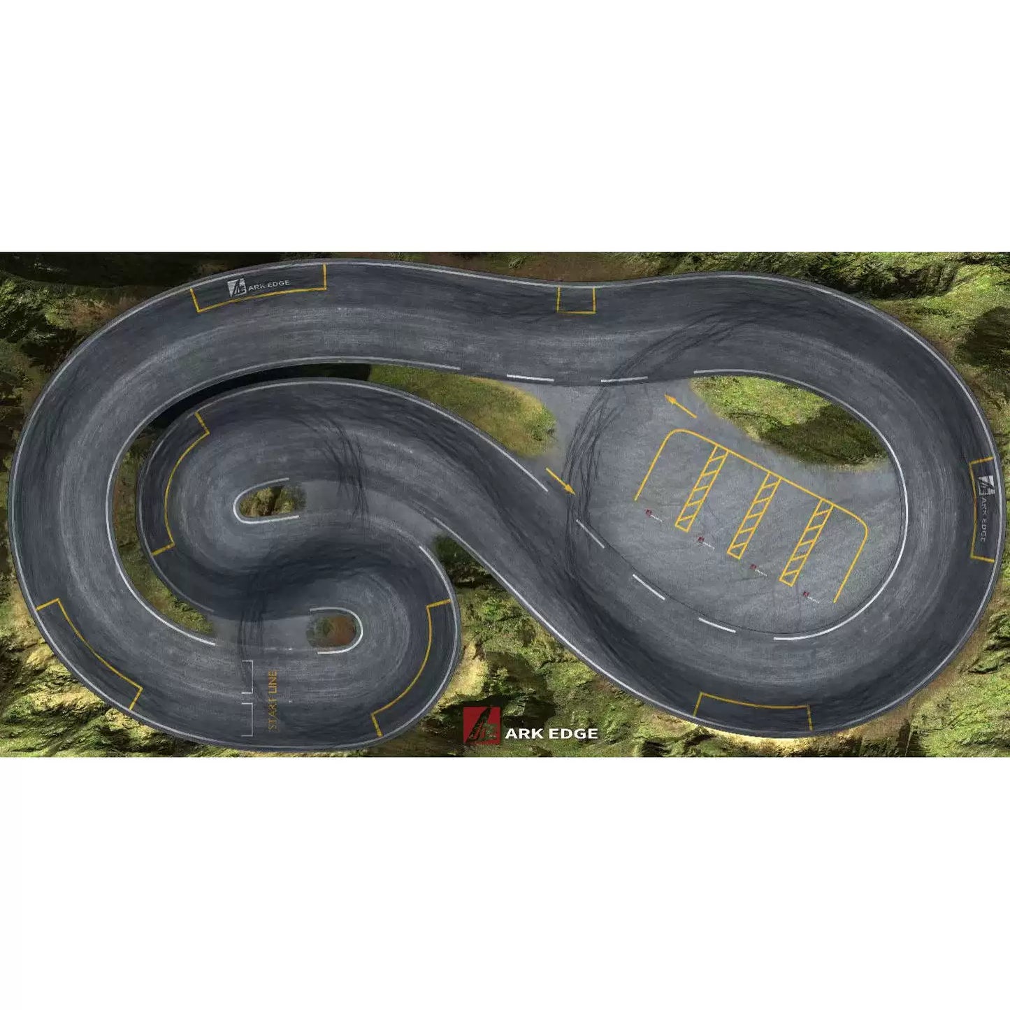 ARKEDGE 1/24 RC DRIFT CAR  Splicing Track 1.2x2.4 Meters