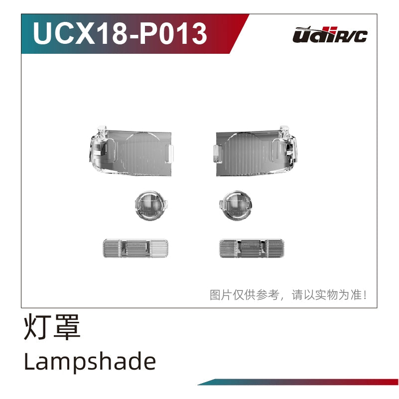 UDIRC UCX1801 1/18 LC79 Rc Car Original Parts