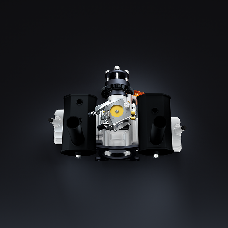 EPHIL X-40cc-T PRO RC Fixed-wing Aircraft Gasoline Engine WITH Electric Start