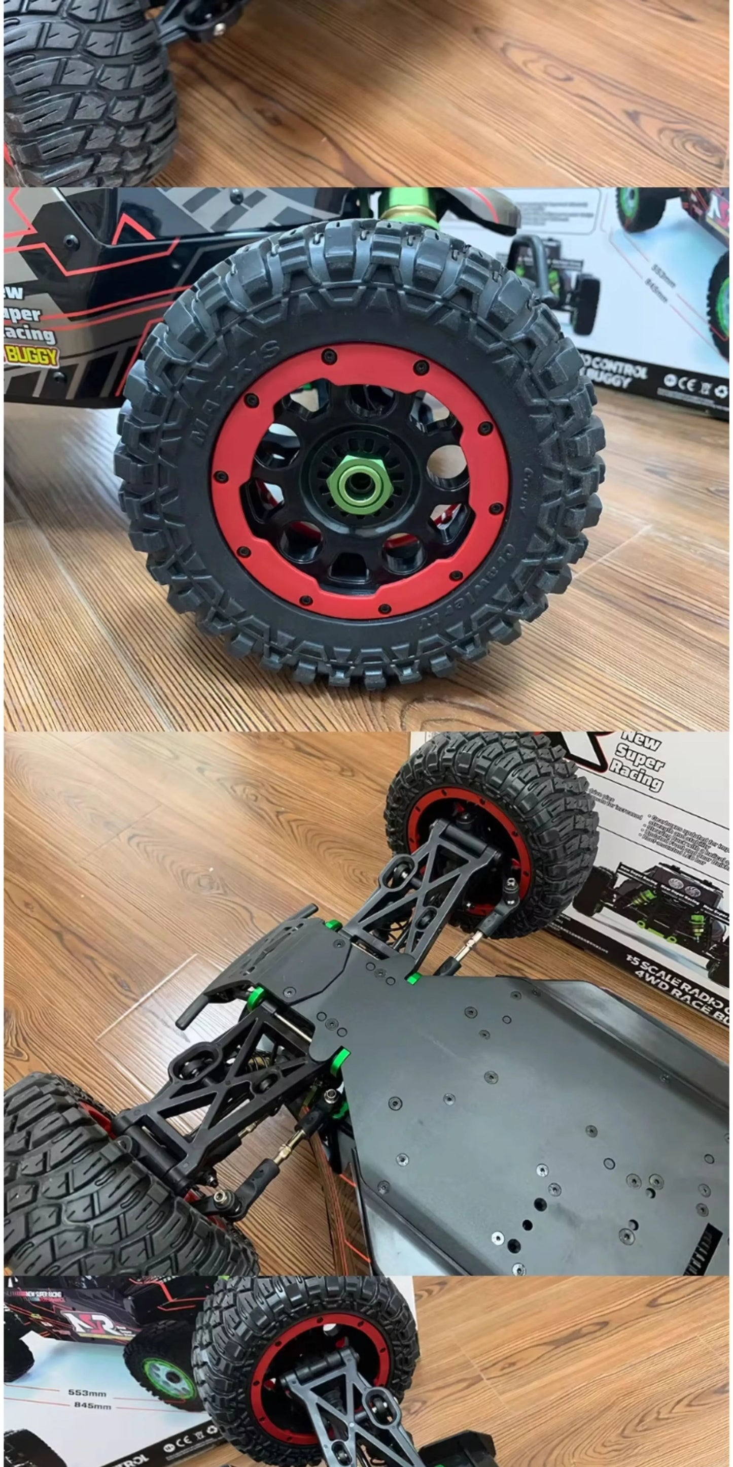 NSR 5XL-E 1/5 4WD Brushless 6-8S RC CAR RTR