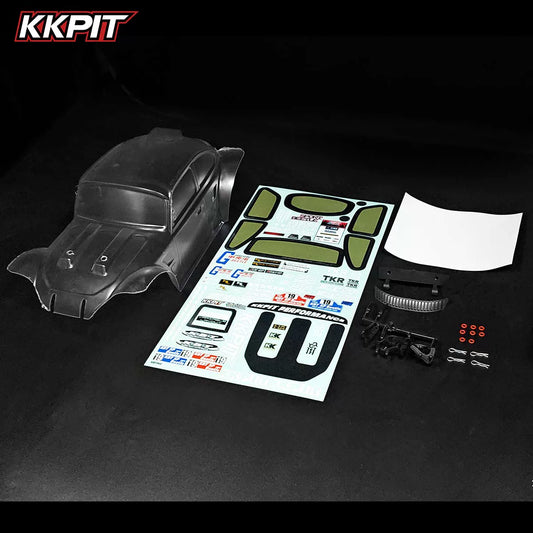 KKPIT-1/8 PC1.5 Transparent Beetle 360MM Car Shell KBT/KPM-71011