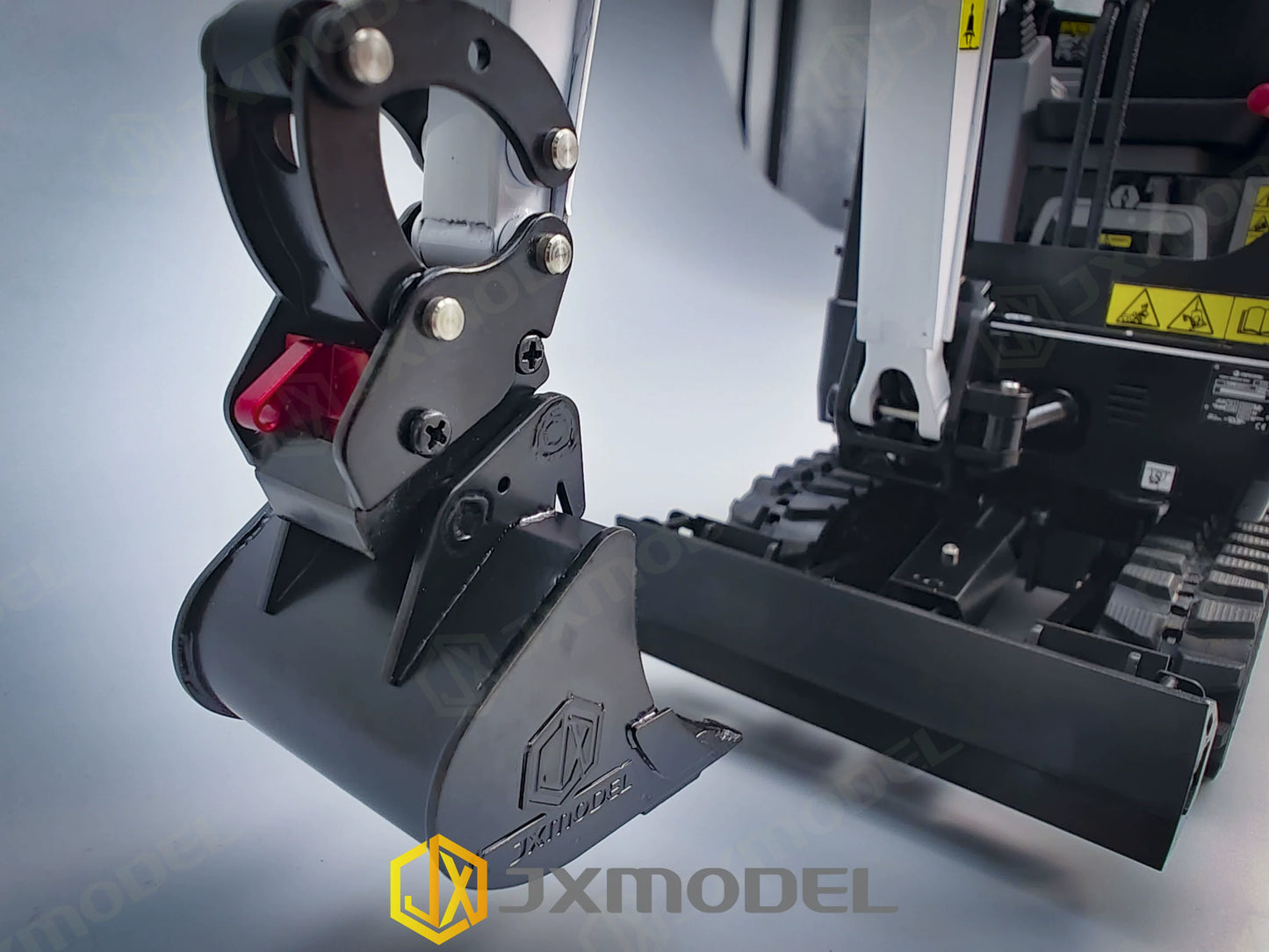 JXMODEL JX-E20-V2.0 RC Micro Desktop Metal Hydraulic Excavator RTR