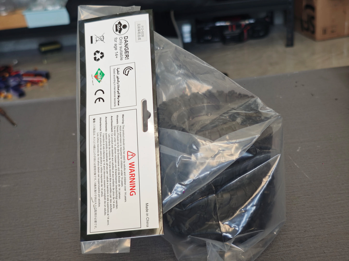 UDIRC 1201 GRM12 Rc Car P12-003B Coupler 12mm Tire Assembly