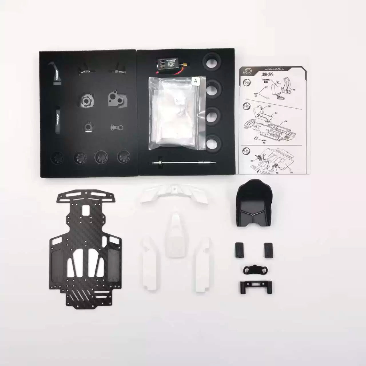 JDMODEL JDM-298 1:10 RC Kart Model KIT RTR