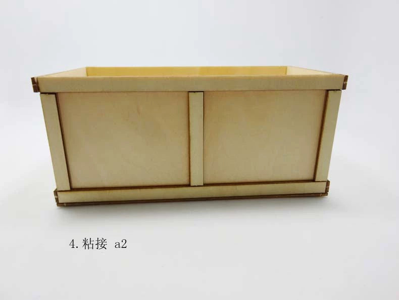 KAYA 1/14 Tamiya Rc Tractor Scene Props Simulated Miniature Transport Wooden Case 10PCS