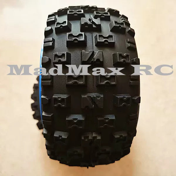 MadMax Wheel Tire Assembly with Combiner for 1/8 Rc Cars