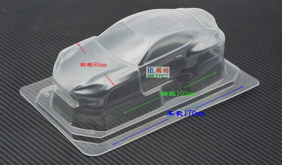 ZERORC RW00SR 1/24 RWD RC DRIFT CAR KIT