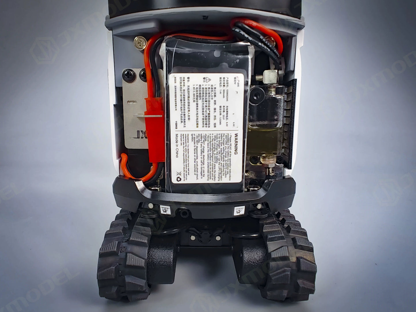 JXMODEL JX-E20-V2.0 RC Micro Desktop Metal Hydraulic Excavator RTR