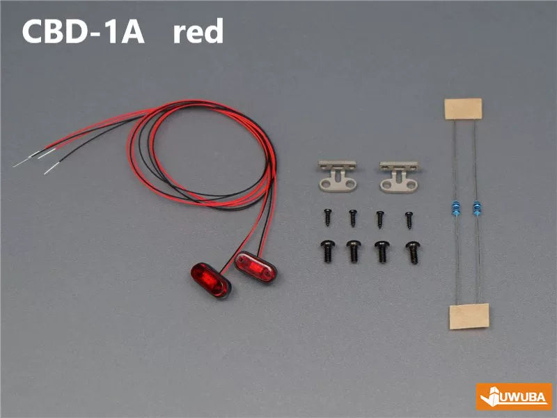 JUWUBA 1/14 TAMIYA RC TRACTOR Width Indicator LED CBD-1A