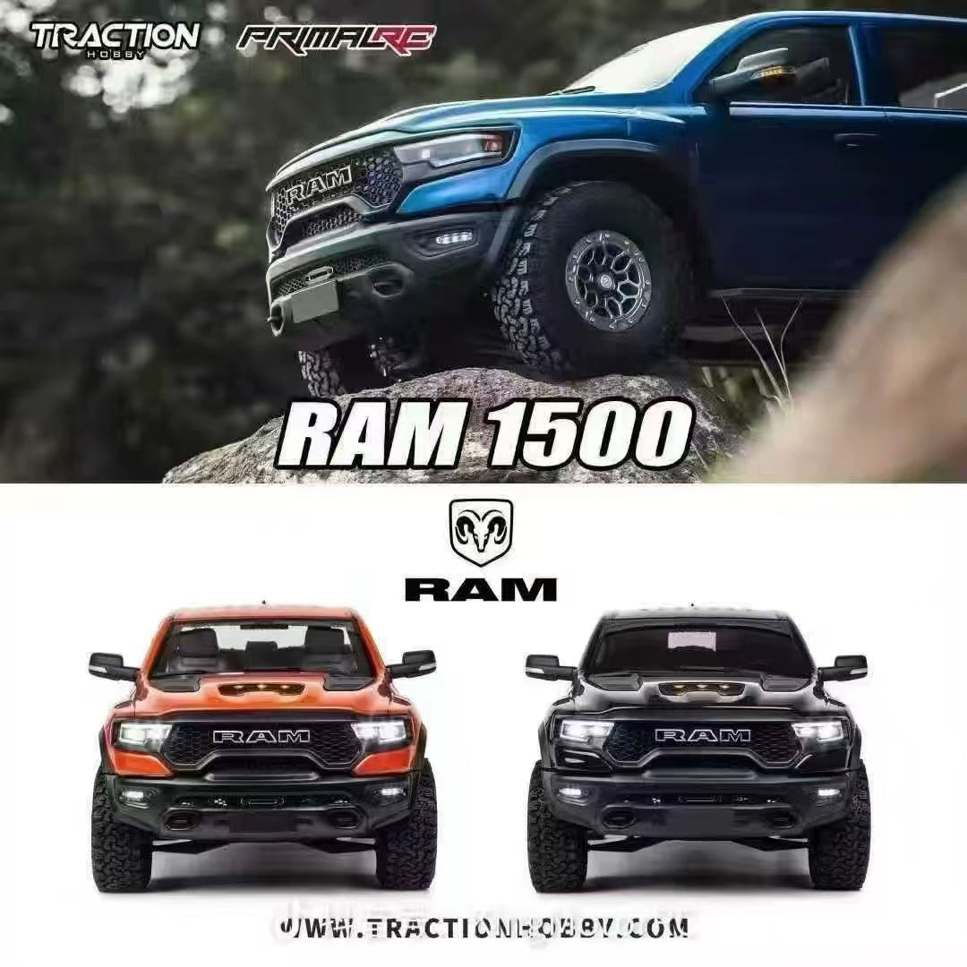 Traction Hobby KM RAM 1500 1/8 4wd Rc Car Rtr
