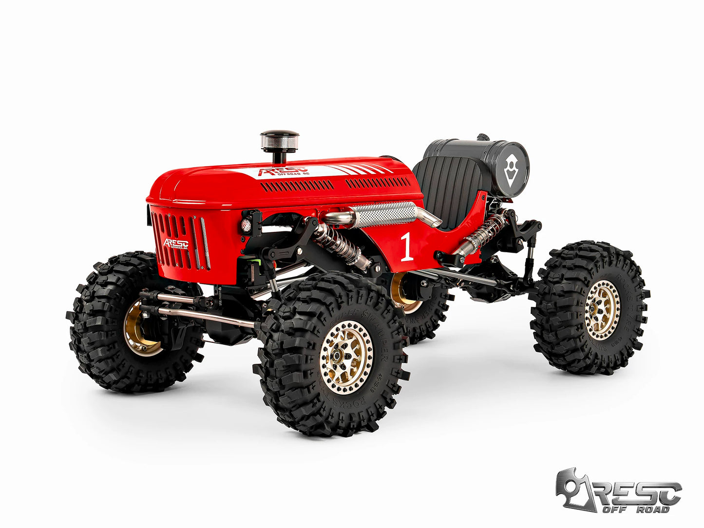 ARESC TG1 1/10 All Metal RC CAR Red Coated RTR
