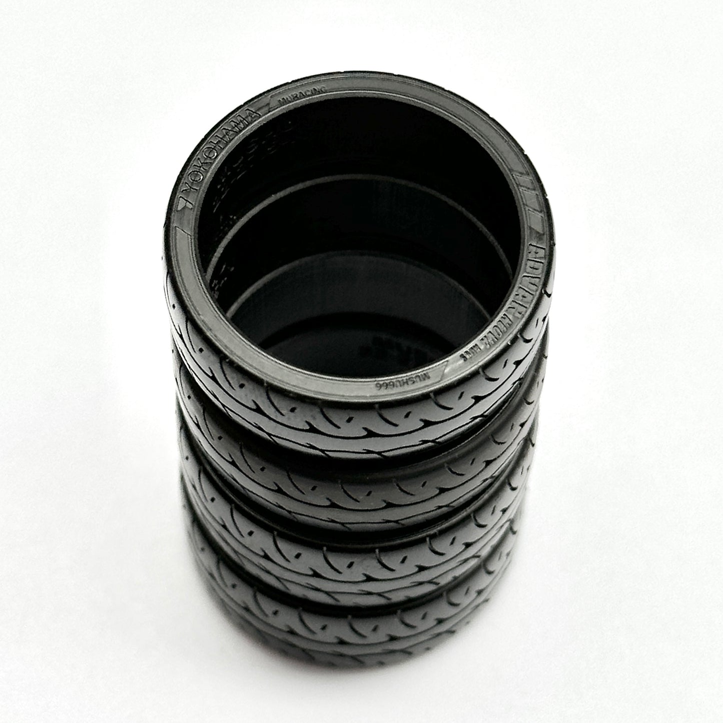 2Pcs 20mm22mm AD09 drift hard tire for 1/24 rc drift car