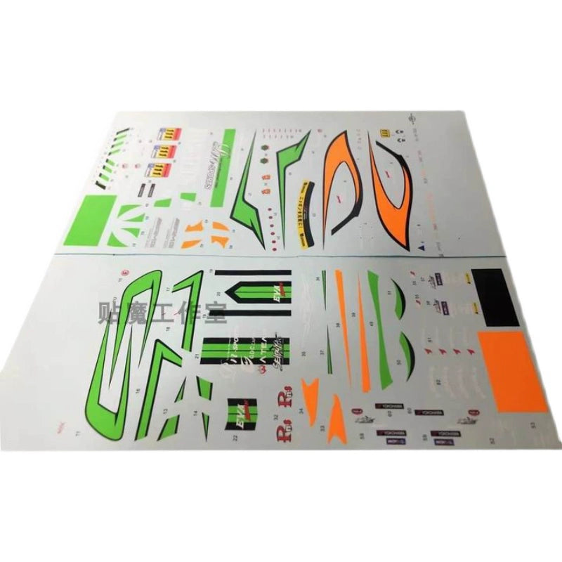 1/24 Rc Drift Car Miniz Car Shell EVA S15 Coating Transfer Watersticker