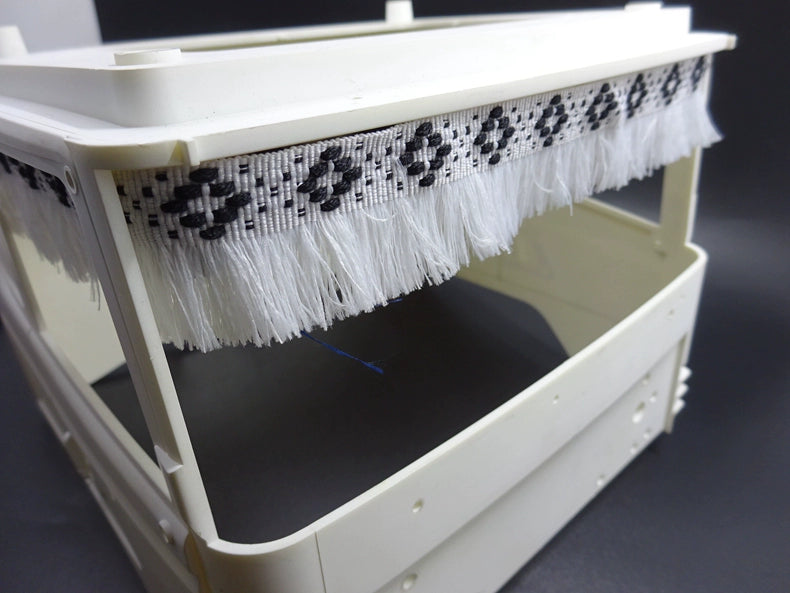 1/14 TAMIYA RC TRACTOR Toy Cab Interior Decoration Curtain