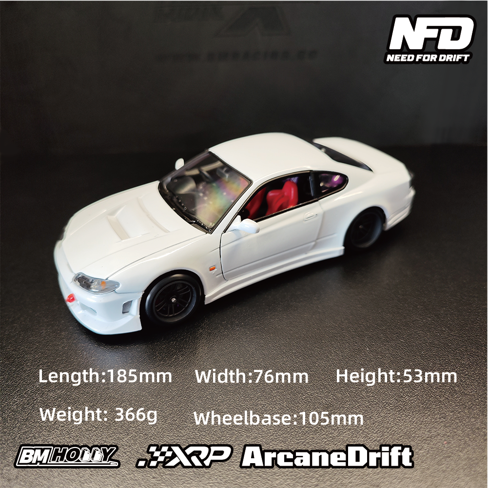 BMHOBBY BMRACING NFD S15 1/24 Rwd Rc Drift Car RTR