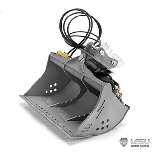 LESU 1/14 Aoue-956 RC Hydraulic Excavator Metal Mechanical Claw Hydraulic Pliers Bucket