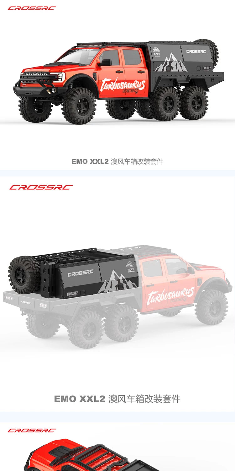 CROSSRC EMOXXL2 Rc Car Cargo Box 97401697