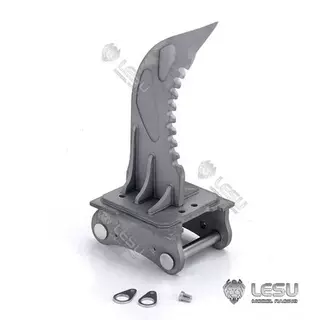 LESU 1/14 Aoue-956 RC Hydraulic Excavator Metal Mechanical Claw Hydraulic Pliers Bucket