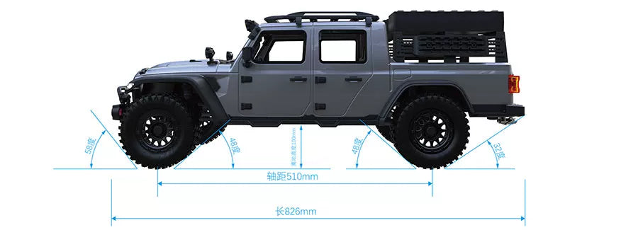CKMX CK5812 1/7 4WD RC CAR RTR