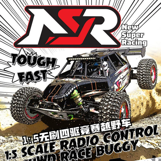 NSR 5XL-E 1/5 4WD Brushless 6-8S RC CAR RTR