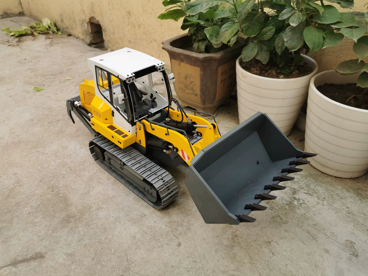 Wsz 666 1/12 All Metal Remote Control Hydraulic Track Loader RTR