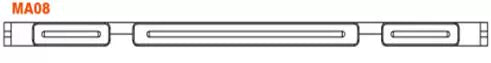 CAPO SIXER1 1/6 Jimney, Samurai Rc Car Frame Parts _S -MA