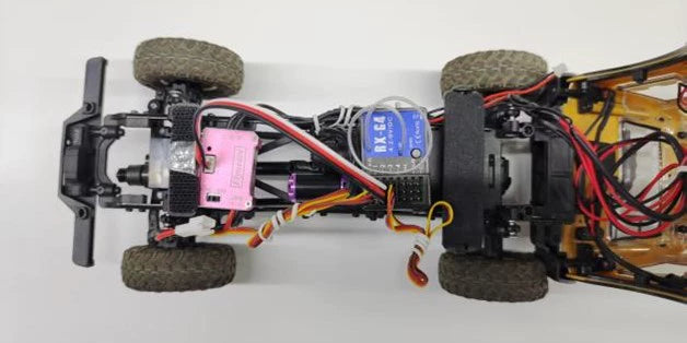 External Rotor Brushless Motor ESC Upgrade for SCX24 FMS Rc Car