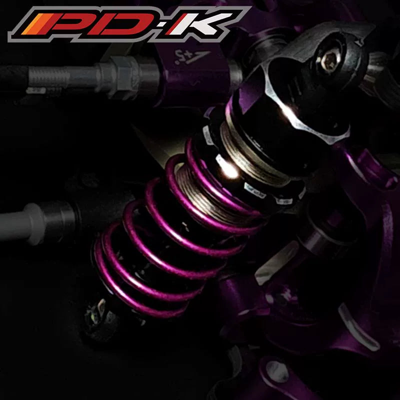 KKPIT-1/10 PDK RC DRIFT CAR All Metal Absorber YD2 MST Universal
