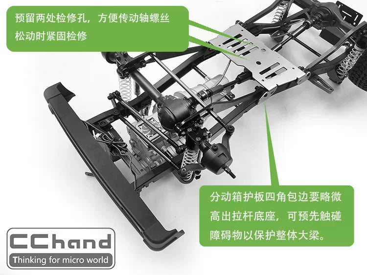 Capo SIXER 1/6 Samurai Jimney Rc Car Chassis Guard