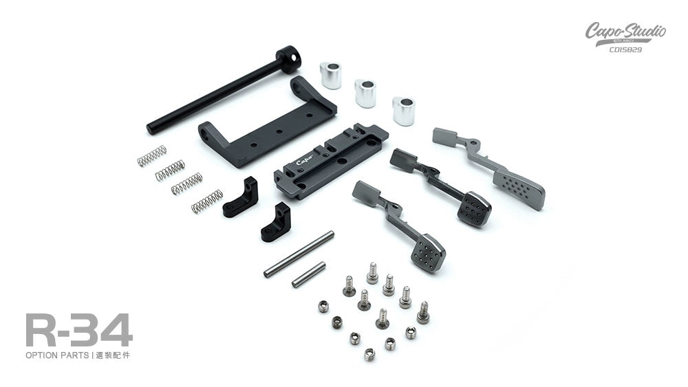 CAPO CD15829 GTR R34 rc car accelerator linkage pedal CD15829AP