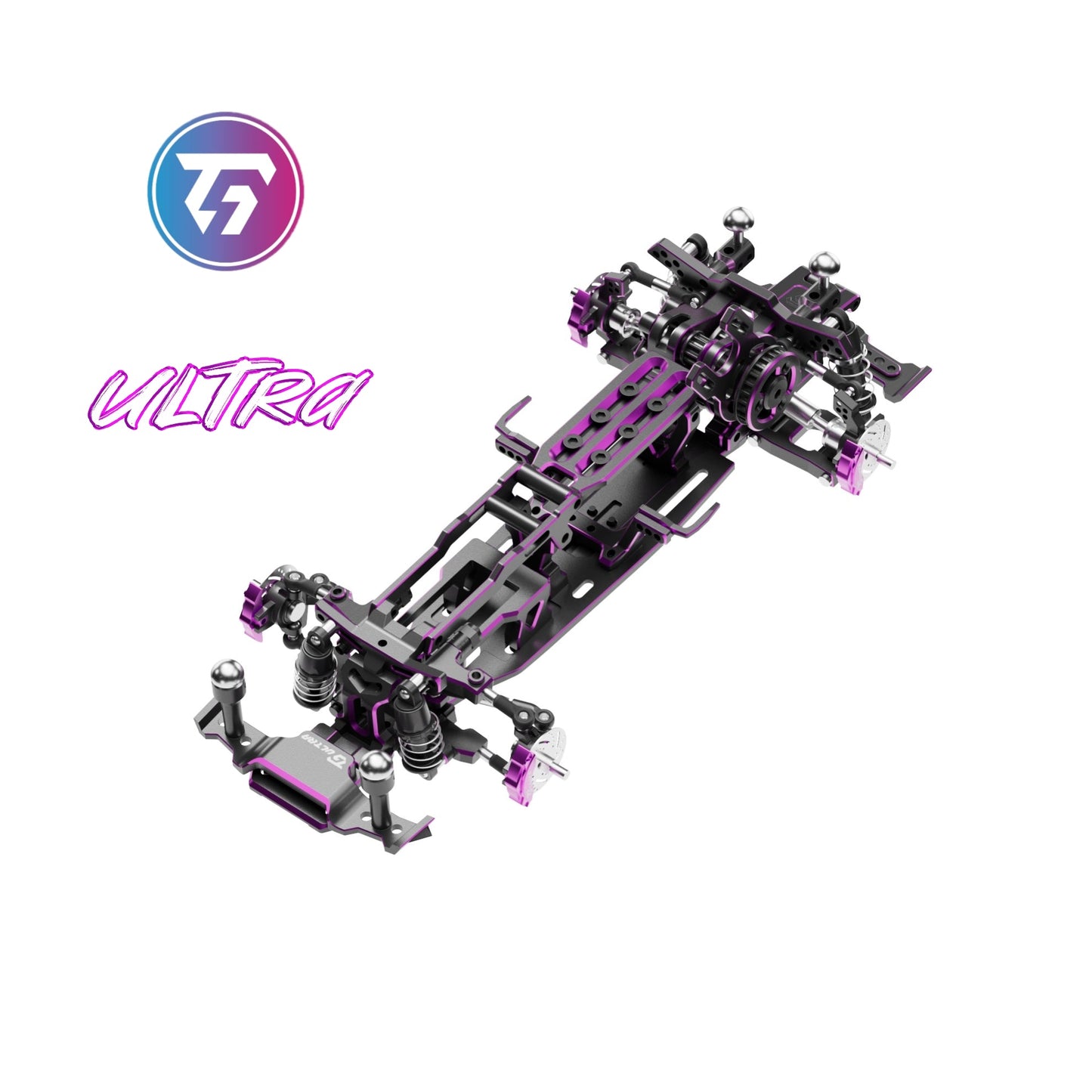 TG SUPER ULTRA 1/24 METAL RC DRIFT CAR Preassembled Frame Version