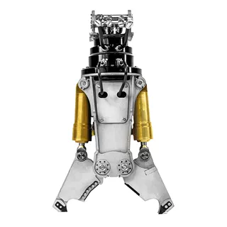 LESU 1/14 Aoue-956 RC Hydraulic Excavator Metal Mechanical Claw Hydraulic Pliers Bucket
