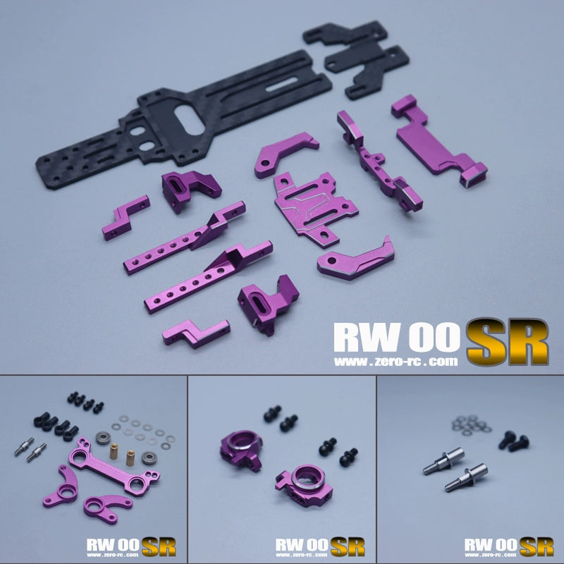 ZERORC RW00SR 1/24 RWD RC DRIFT CAR KIT