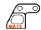 CAPO SIXER1 1/6 Jimney, Samurai Rc Car Frame Parts _S -MA